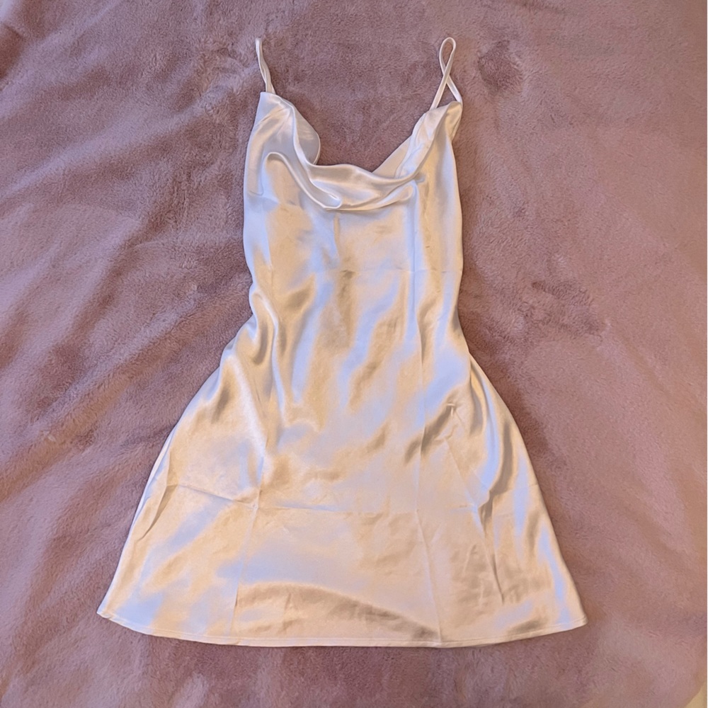 Motel Rocks Satin Dress - Picture 2 of 5